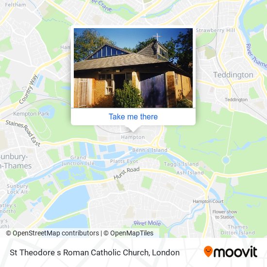 St Theodore s Roman Catholic Church map