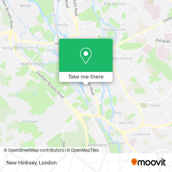 New Hinksey map