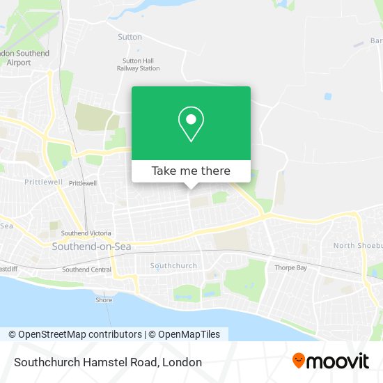 Southchurch Hamstel Road map