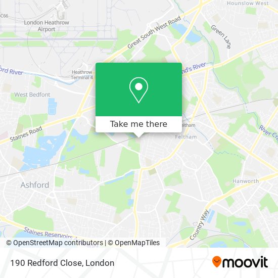 190 Redford Close map