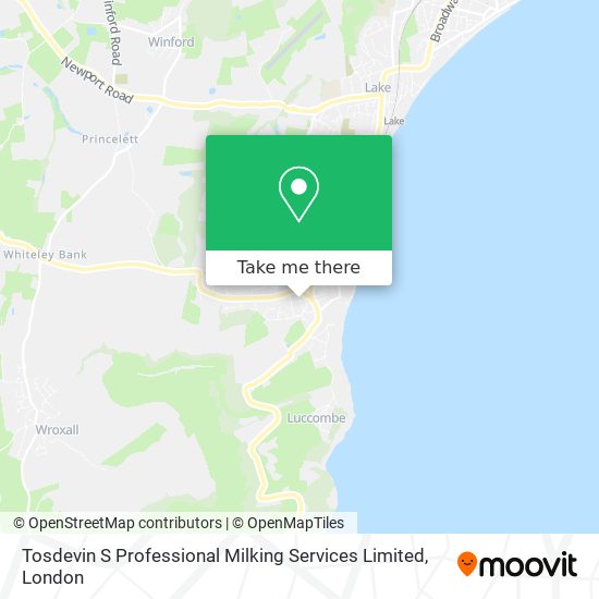 Tosdevin S Professional Milking Services Limited map