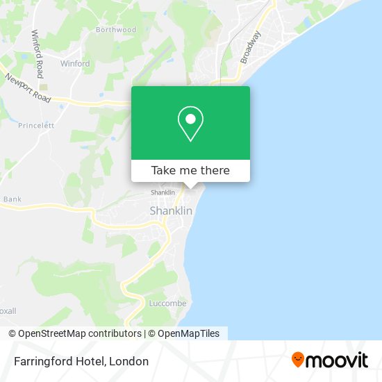 Farringford Hotel map