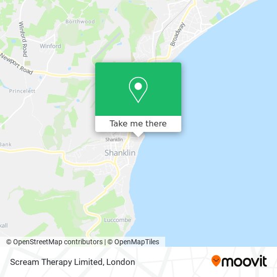 Scream Therapy Limited map