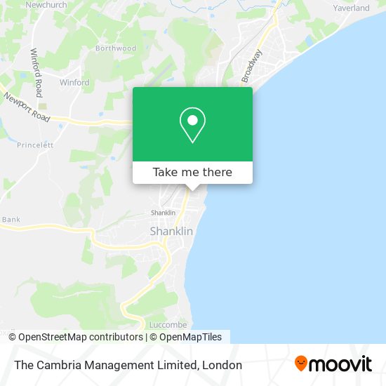 The Cambria Management Limited map