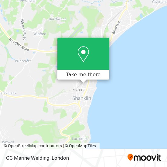 CC Marine Welding map