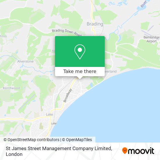 St James Street Management Company Limited map
