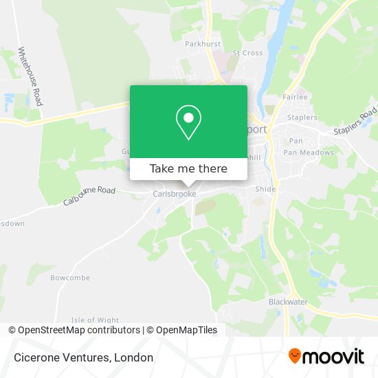 Cicerone Ventures map