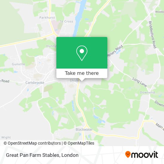 Great Pan Farm Stables map