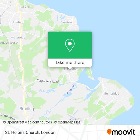 St. Helen's Church map