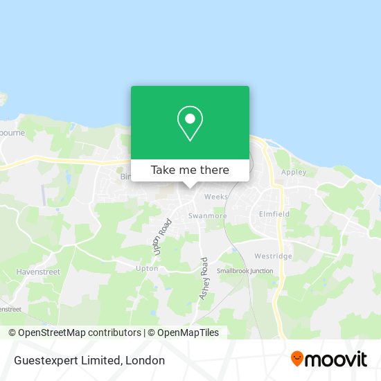 Guestexpert Limited map