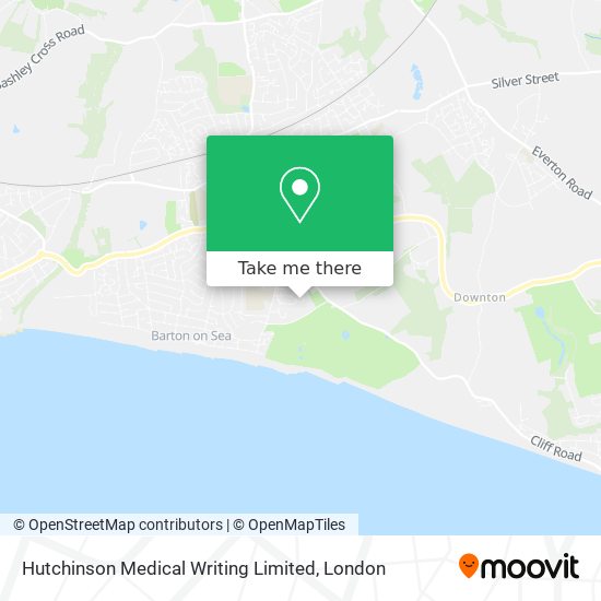 Hutchinson Medical Writing Limited map