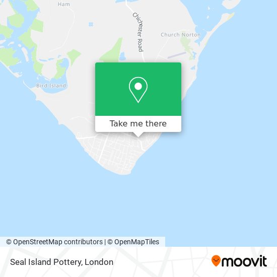 Seal Island Pottery map