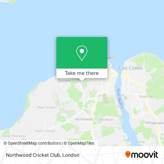 Northwood Cricket Club map