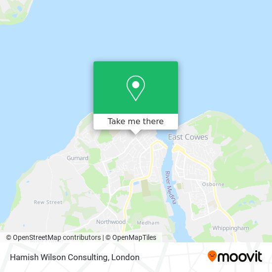 Hamish Wilson Consulting map
