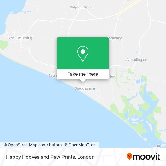 Happy Hooves and Paw Prints map
