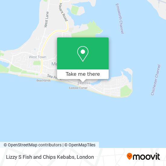 Lizzy S Fish and Chips Kebabs map