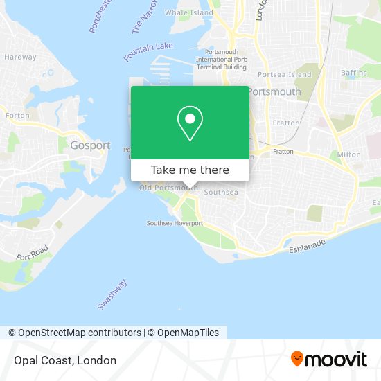 Opal Coast map