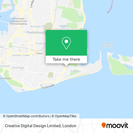 Creative Digital Design Limited map