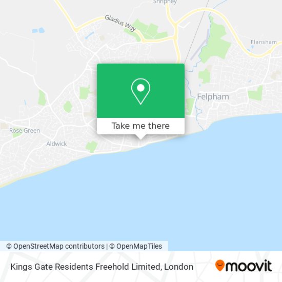 Kings Gate Residents Freehold Limited map