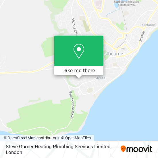 Steve Garner Heating Plumbing Services Limited map