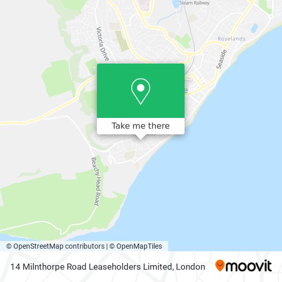 14 Milnthorpe Road Leaseholders Limited map