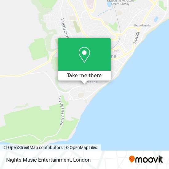 Nights Music Entertainment map