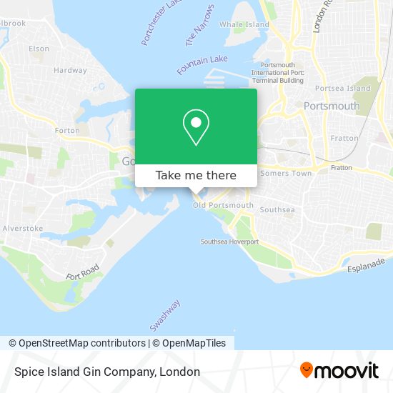 Spice Island Gin Company map