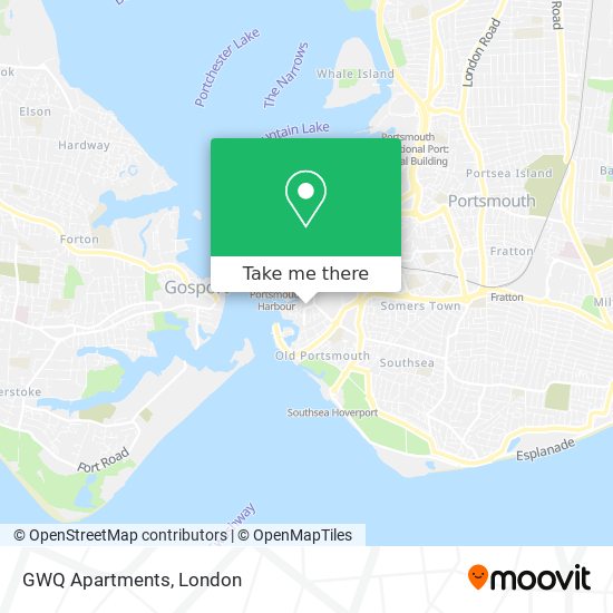 GWQ Apartments map