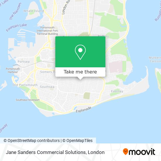 Jane Sanders Commercial Solutions map