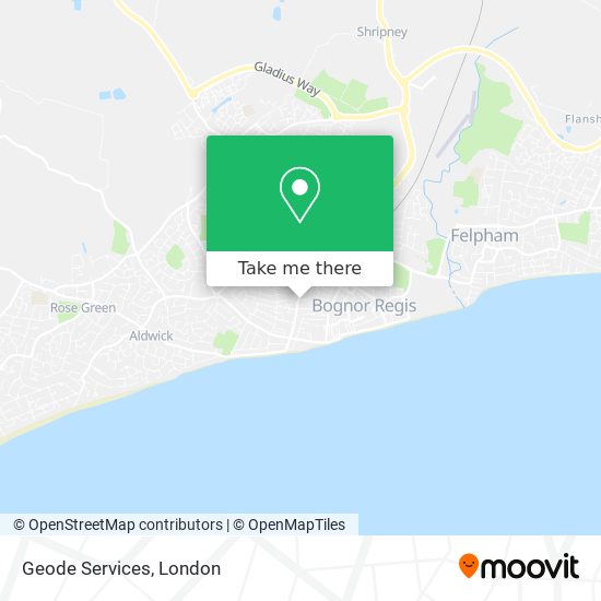 Geode Services map