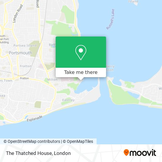 The Thatched House map