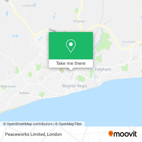 Peaceworks Limited map