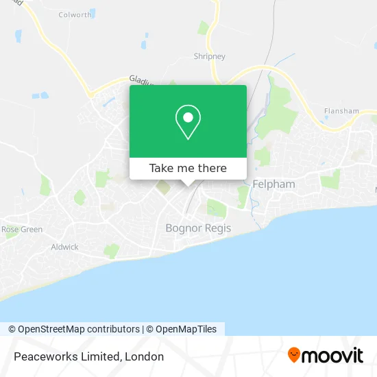Peaceworks Limited map