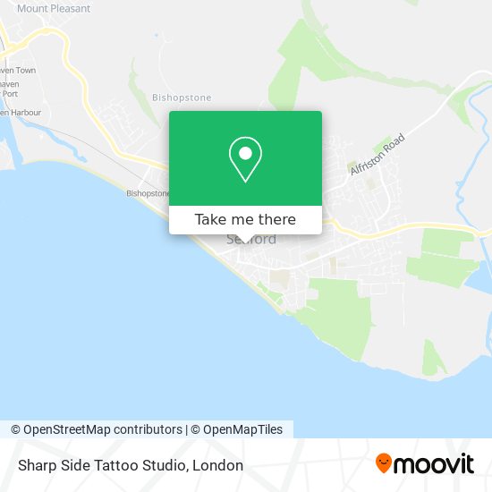 Sharp Side Tattoo Studio map