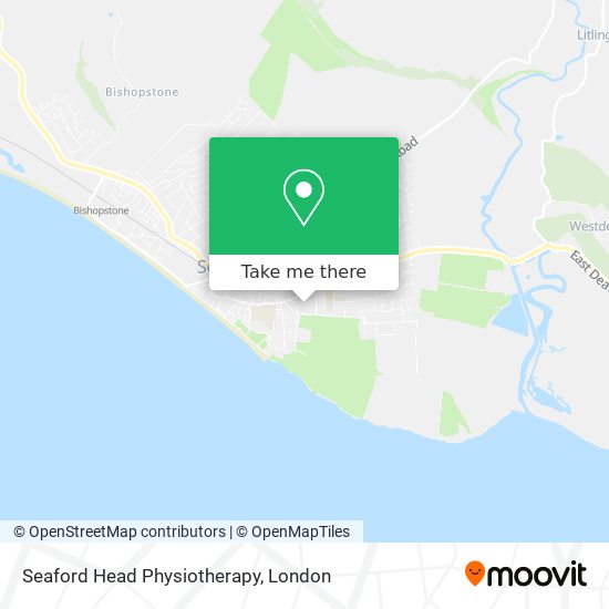 Seaford Head Physiotherapy map