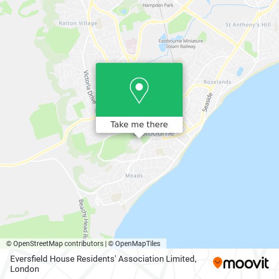 Eversfield House Residents' Association Limited map