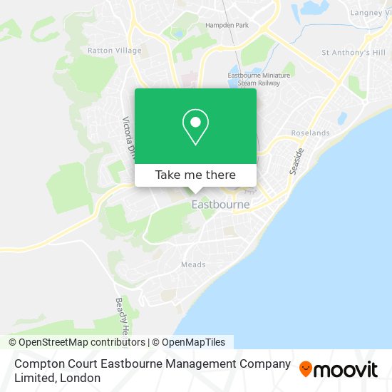 Compton Court Eastbourne Management Company Limited map