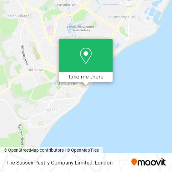 The Sussex Pastry Company Limited map