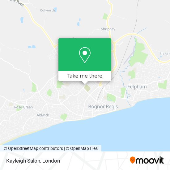 Kayleigh Salon map