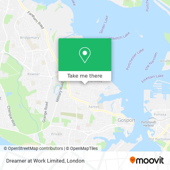 Dreamer at Work Limited map