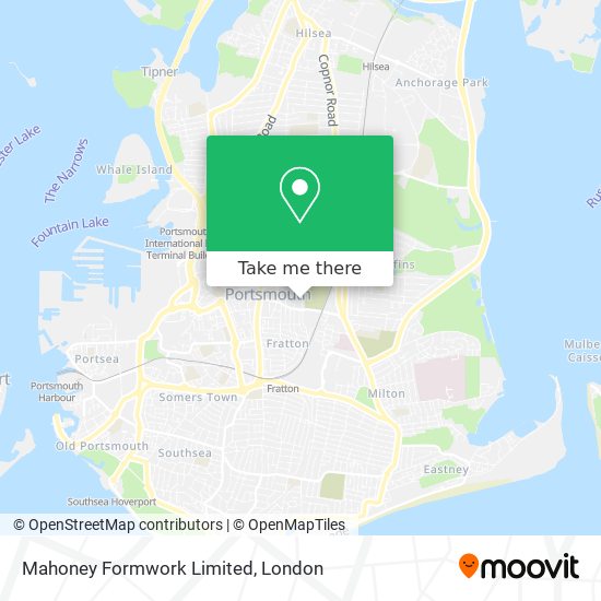 Mahoney Formwork Limited map