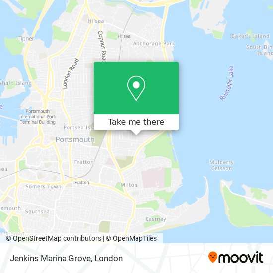 Jenkins Marina Grove map
