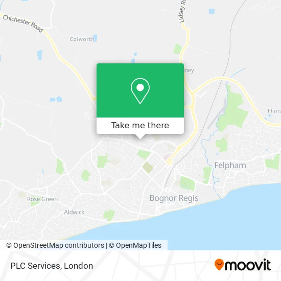 PLC Services map