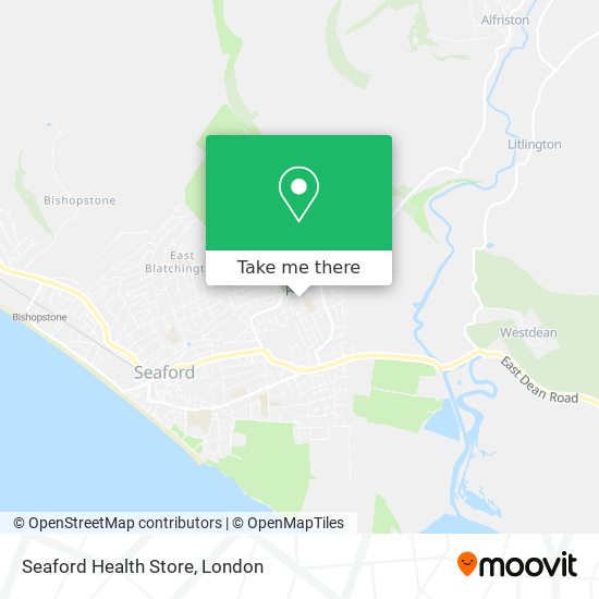 Seaford Health Store map