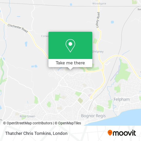 Thatcher Chris Tomkins map