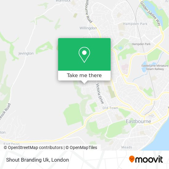 Shout Branding Uk map