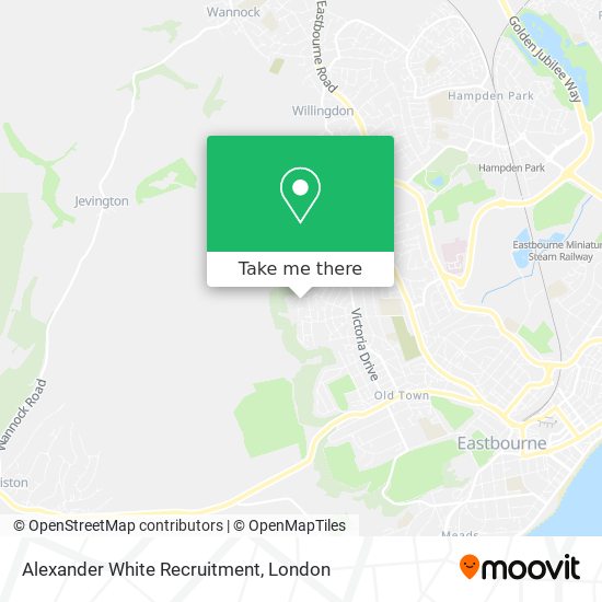 Alexander White Recruitment map