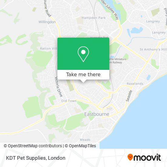 KDT Pet Supplies map