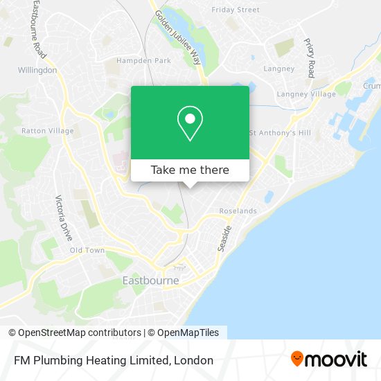 FM Plumbing Heating Limited map