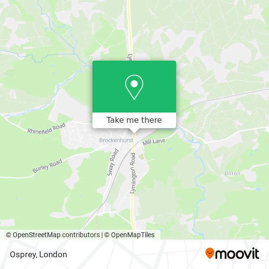 Osprey map